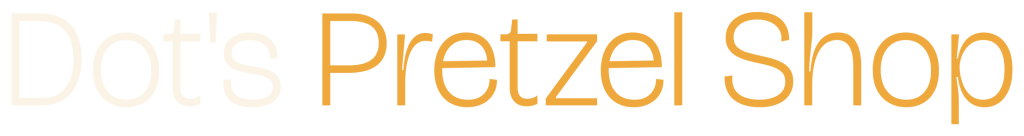 Dot's Pretzels Logo white