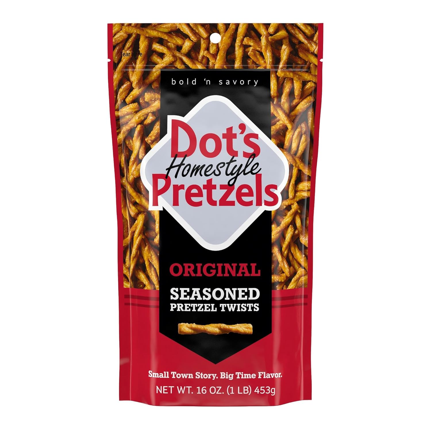 Dot's Pretzels Original Seasoned Pretzel Twists Snack